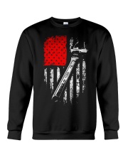 Mechanic American Flag Crewneck Sweatshirt tile