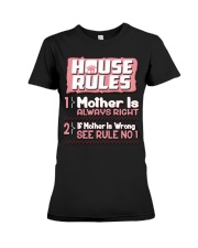 House Rules Mother Premium Fit Ladies Tee tile