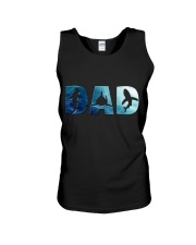 Shark Dad Unisex Tank tile