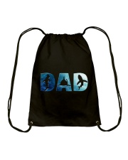 Shark Dad Drawstring Bag tile