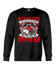 So I Became A Veteran Crewneck Sweatshirt thumbnail