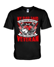 So I Became A Veteran V-Neck T-Shirt thumbnail