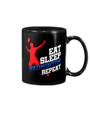 Eat Sleep Badminton Repeat Mug thumbnail