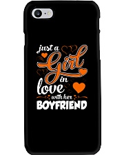 Just A Girl In Love With Her Boyfriend Phone Case tile