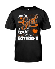 Just A Girl In Love With Her Boyfriend Premium Fit Mens Tee tile