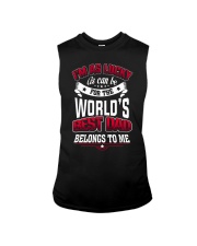 The World's Best Dad Belong To Me Sleeveless Tee tile