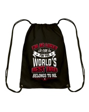 The World's Best Dad Belong To Me Drawstring Bag tile