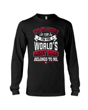 The World's Best Dad Belong To Me Long Sleeve Tee tile