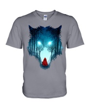 Wolf Art Ver 1 V-Neck T-Shirt tile