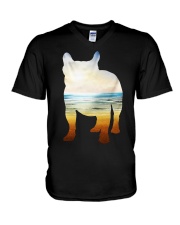 Bulldog Beach V-Neck T-Shirt tile