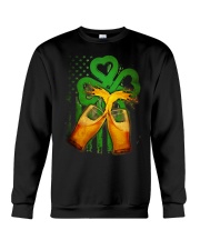 St Patrick- Beer Splash Crewneck Sweatshirt tile