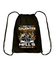 HURT MY DAUGHTERS - I'M COMING FOR YOU AND HELL'S Drawstring Bag thumbnail