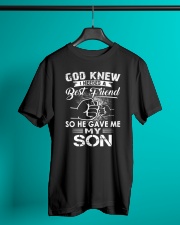 God Knew I Needed A Best Friend- he gave me my son Classic T-Shirt lifestyle-mens-crewneck-front-3