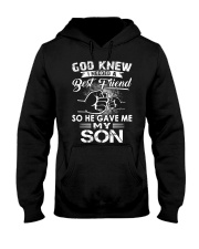 God Knew I Needed A Best Friend- he gave me my son Hooded Sweatshirt tile