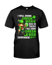 I Will Drink Green Beer Premium Fit Mens Tee tile