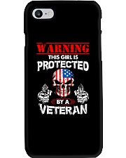 This Girl Is Protected By A Veteran Phone Case tile