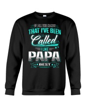 I Like Papa Best Crewneck Sweatshirt tile