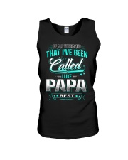 I Like Papa Best Unisex Tank tile