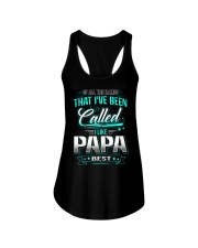 I Like Papa Best Ladies Flowy Tank tile