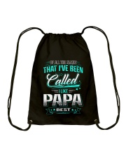 I Like Papa Best Drawstring Bag tile
