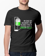 My Blood Type Is Green Beer Classic T-Shirt lifestyle-mens-crewneck-front-13