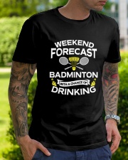 Weekend Forecast Badminton Classic T-Shirt lifestyle-mens-crewneck-front-7