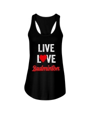 Live Love Badminton Ladies Flowy Tank thumbnail