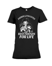 Daddy and Daughter Premium Fit Ladies Tee tile