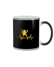 Badminton Heartbeat Color Changing Mug thumbnail