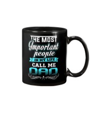 The Most Important People Call Me Dad Mug tile