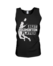 Best Badminton Player Unisex Tank thumbnail
