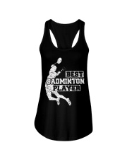 Best Badminton Player Ladies Flowy Tank thumbnail