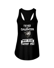 Father And Daughter Ladies Flowy Tank tile