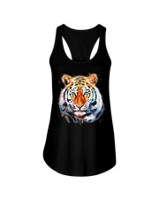 Tiger Graffiti Ver 2 Ladies Flowy Tank tile