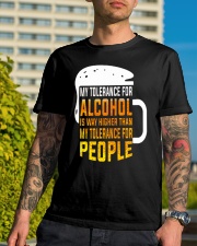 My Tolerance For Alcohol Classic T-Shirt lifestyle-mens-crewneck-front-8
