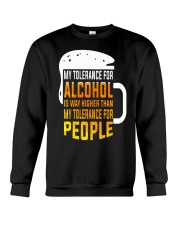 My Tolerance For Alcohol Crewneck Sweatshirt tile