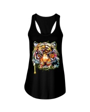 Tiger Graffiti Ver 7 Ladies Flowy Tank tile