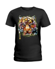 Tiger Graffiti Ver 7 Ladies T-Shirt tile