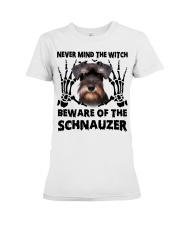 Love schnauzer Premium Fit Ladies Tee tile