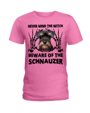 Love schnauzer Ladies T-Shirt front
