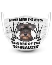 Love schnauzer Masks tile