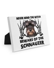 Love schnauzer Easel-Back Gallery Wrapped Canvas tile