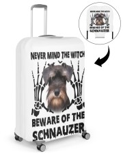 Love schnauzer Luggage Cover tile