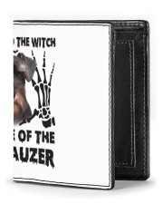 Love schnauzer Men's Leather Wallet tile
