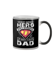 My Favorite Is Called Dad Color Changing Mug tile