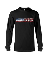 Badminton American Flag Long Sleeve Tee thumbnail