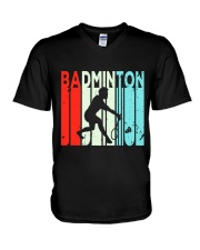 Badminton Unlimited V2 V-Neck T-Shirt thumbnail