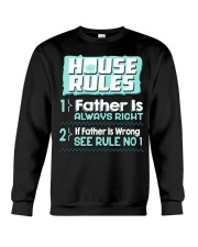 House Rules Father Crewneck Sweatshirt tile