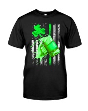 St-Patrick Flag - Beer Splash Classic T-Shirt front