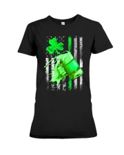 St-Patrick Flag - Beer Splash Premium Fit Ladies Tee tile